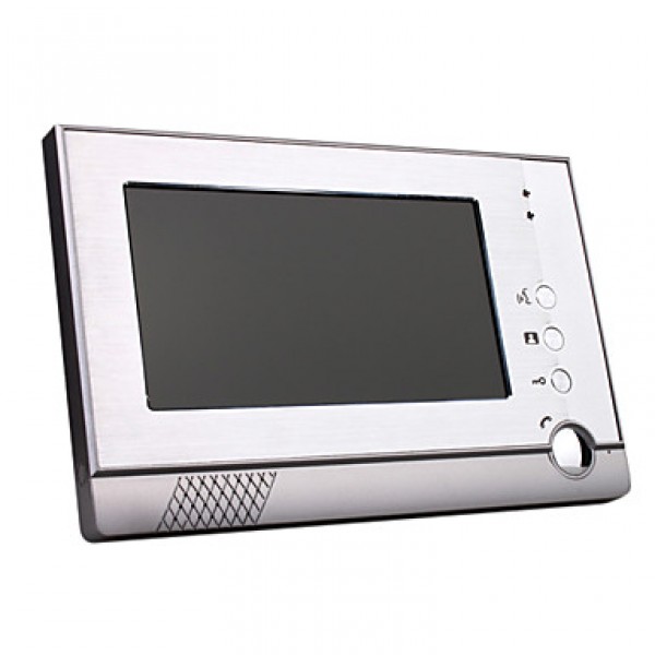 Three 7 Inch MonitorColor Video Door Phone System(2Alloy Weatherproof Cover Camera)