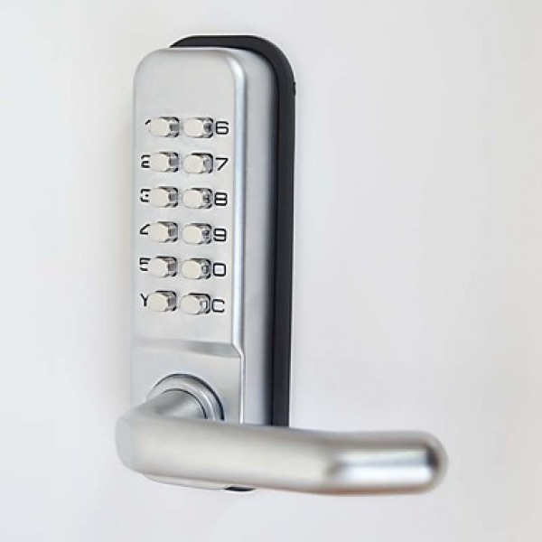 Second Version Mechanical Password Glass Door Lock,Keyless Code Locks