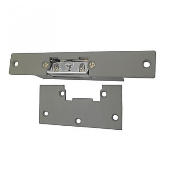 Adjustable European Narrow Type Electric Strike Door Lock with Short Faceplate