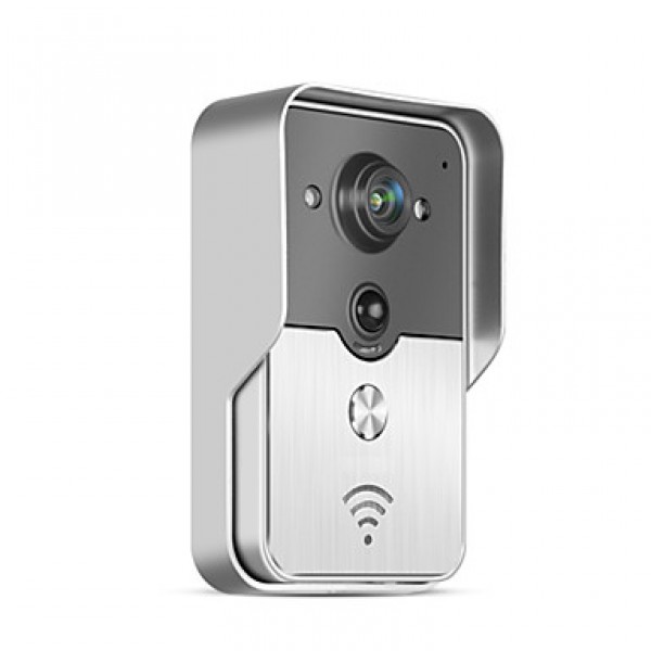 Smart WiFi Video Doorbell for Smartphones & Tablets, Wireless Video Doorphone, IP Wi-Fi Camera