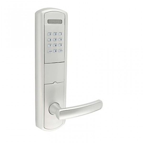 3 in 1 Smart Combination Door Lock Opens by Password Mechanical Key or Card for Exterior Door