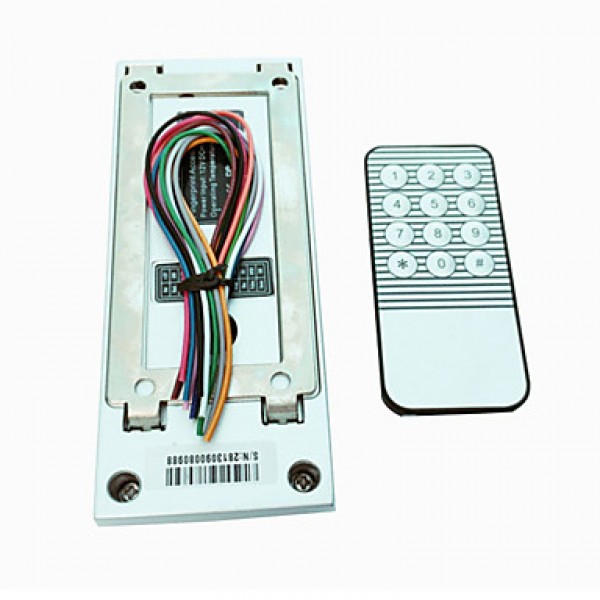 125KHZ RFID Card Waterproof Metal Case Fingerprint Access Control SystemWith Remote Control