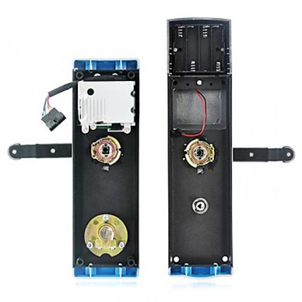 3-in-1 Biometric Fingerprint and Password Door Lock with Deadbolt (Right Handed)