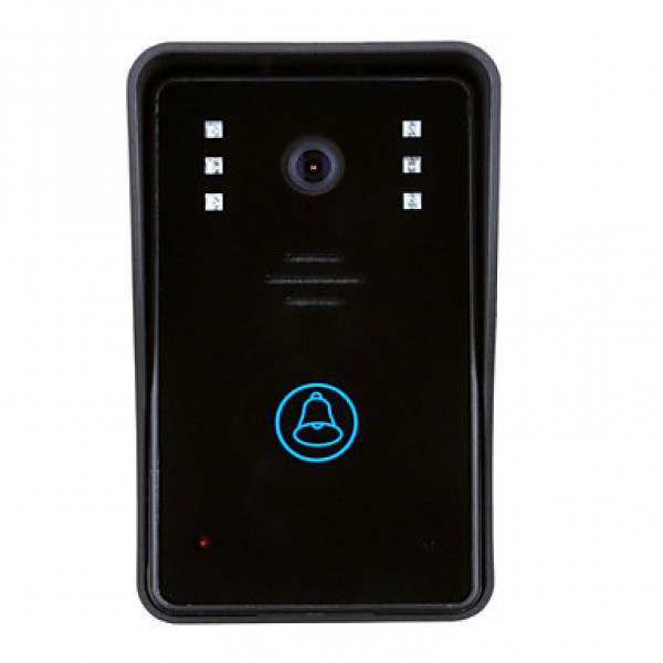  2.4G 7" TFT Wireless Video Door Phone Intercom Doorbell Home Security Camera Monitor DVR