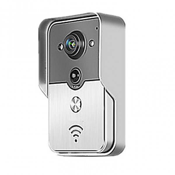 Smart WiFi Video Doorbell for Smartphones & Tablets, Wireless Video Doorphone, IP Wi-Fi Camera