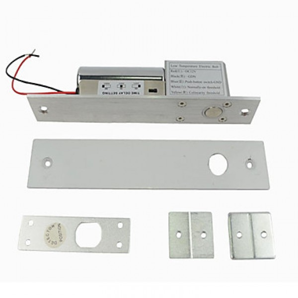 Low Temperature Fail Safe Electric Drop Bolt Door Lock With Time Delay For Access Control System