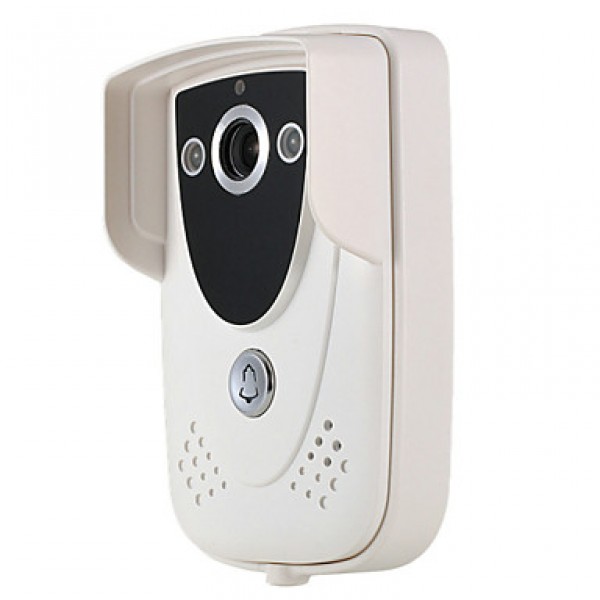 7 Inch Video Door Phone Doorbell Intercom Kit 1-camera 1-monitor Night Vision