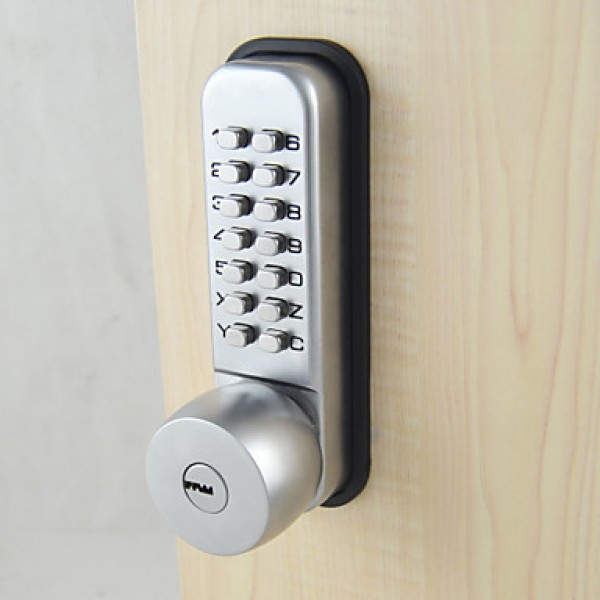 Mechanical Password Door Lock,Bedroom Code Locks with 3 Keys