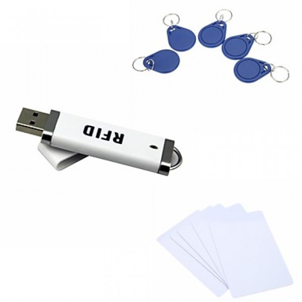 Portable USB 13.56Mhz RFID Smart IC Card Read...