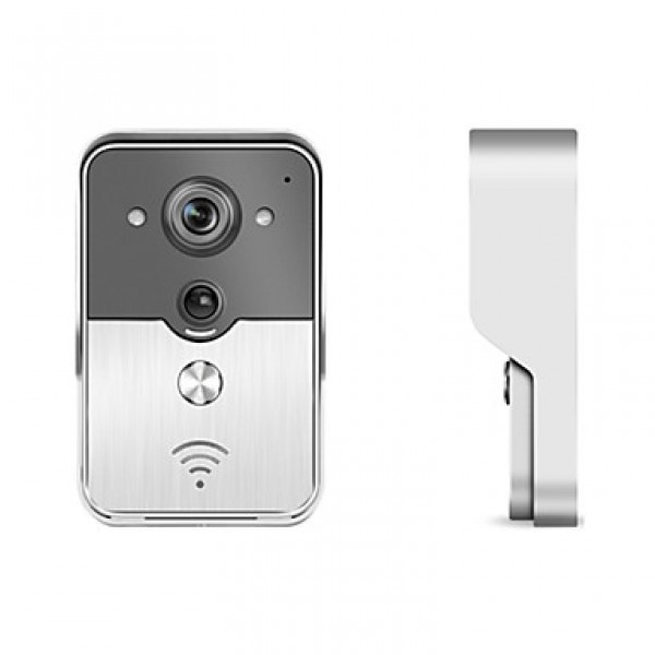 Smart WiFi Video Doorbell for Smartphones & Tablets, Wireless Video Doorphone, IP Wi-Fi Camera