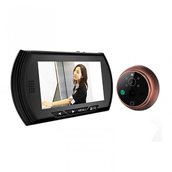 4.3 LCD Color Screen Doorbell Viewer Digital Door ...