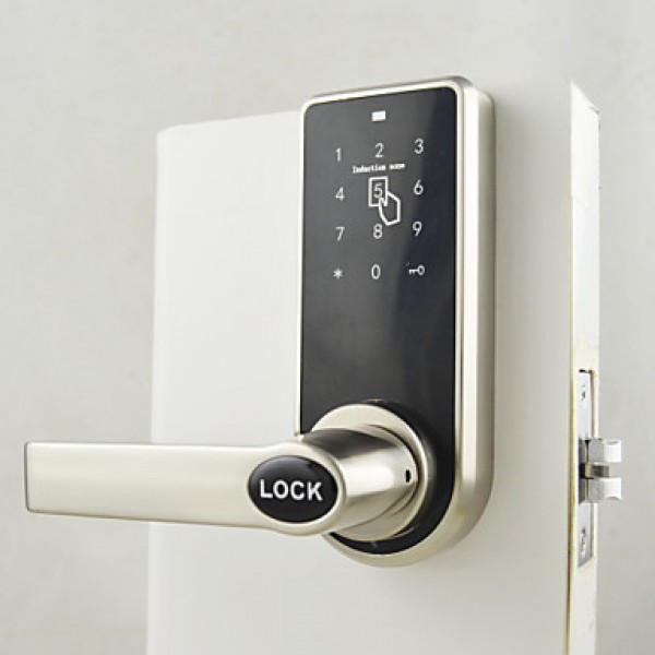 Smart Door Lock,Keyless Code Passward Door Lever Lock in Gold or Brush Nickle Finish