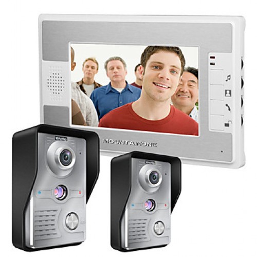 7 Inch Video Door Phone Doorbell Intercom Kit...