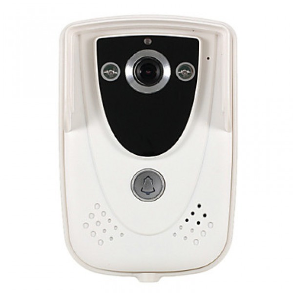 7 Inch Video Door Phone Doorbell Intercom Kit 1-camera 1-monitor Night Vision