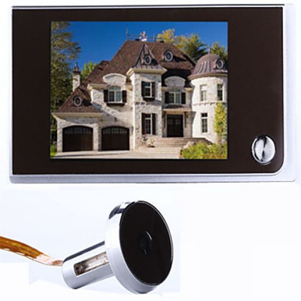 2.0 Mega Pixel Digital Door Viewer Camera with 3.5 Inch LCD Color TFT Monitor