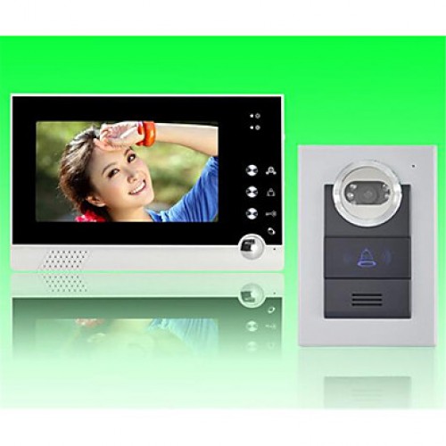 7Inch Color Display Wired Video Doorphone for...