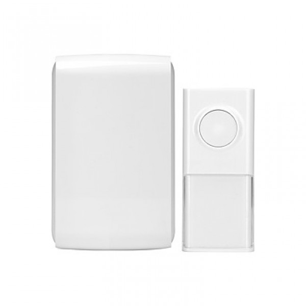 F-618 Wireless Kinetic Battery Free Doorbell With LED Flashing Light and Long Operation Distance