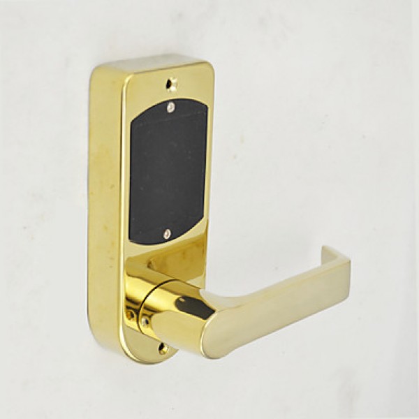 Smart Door Lock,Keyless Code Passward Door Lever Lock in Gold or Brush Nickle Finish