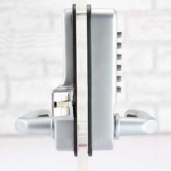 Second Version Mechanical Password Glass Door Lock,Keyless Code Locks