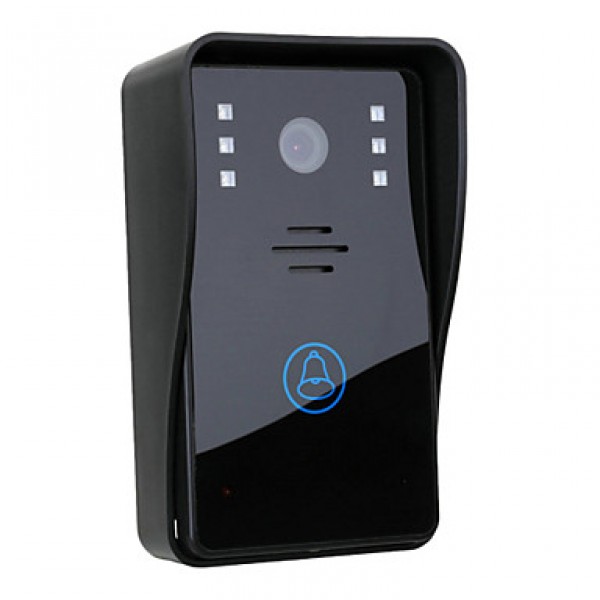  2.4G 7" TFT Wireless Video Door Phone Intercom Doorbell Home Security Camera Monitor DVR