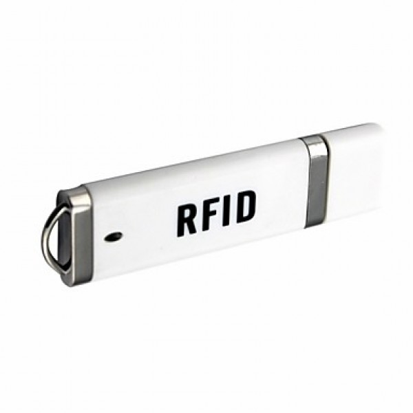 Portable USB 13.56Mhz RFID Smart IC Card Reader Noneed Driver With 5pcs IC Cards And 5pcs IC Keyfobs