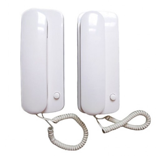 2 pcs Battery Powered Audio Doorphone Interco...