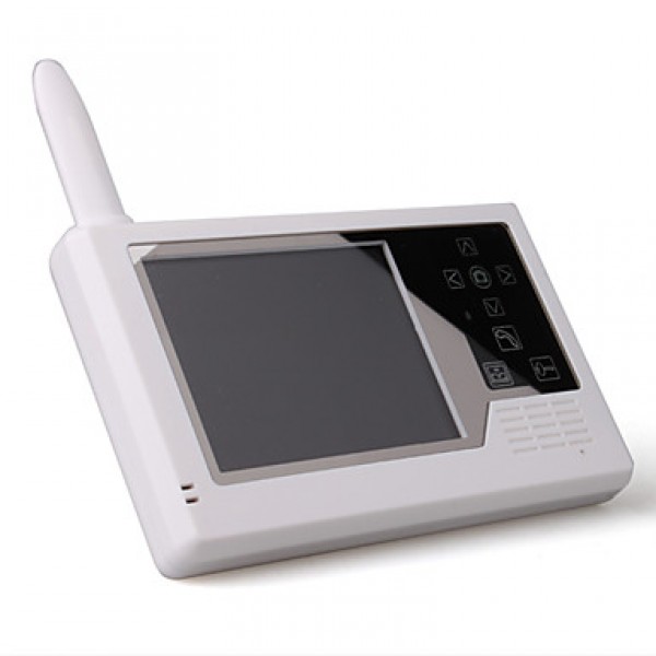 3.5" TFT Digital Screen Wireless Video Door (1 Camera with 2 Monitors, Rechargeable Battery)