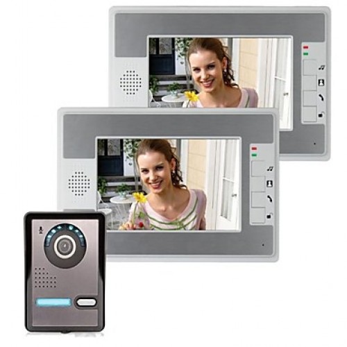 7 Inch Video Door Phone Doorbell Intercom Kit...